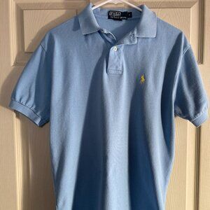 Ralph Lauren Men’s Small Blue Polo Shirt Classic Fit Short Sleeve